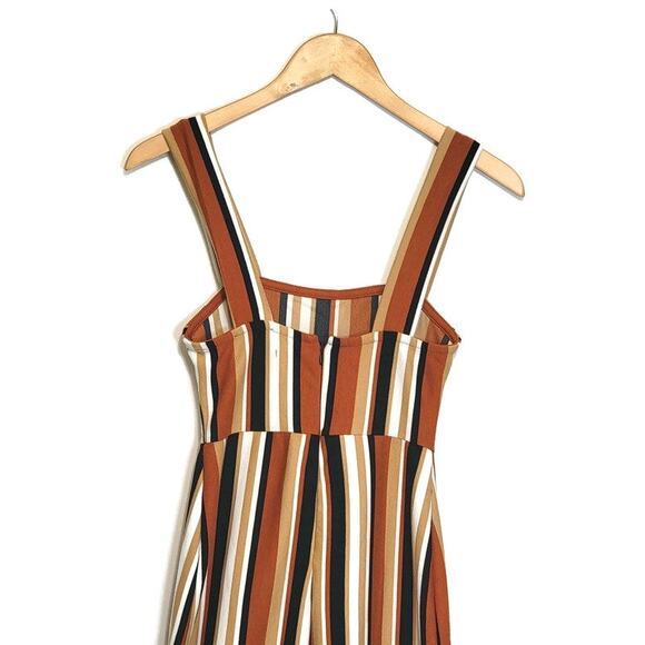 Urban Outfitters Striped Jumpsuit Sleeveless Wide Leg Boho Summer Casual Soft XS - Picture 9 of 15